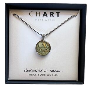 Sanibel Captiva Chart Necklace